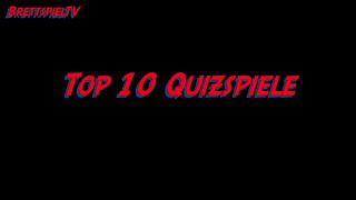 Top 10 Quizspiele  Brettspielblognet  Empfehlungen für Weihnachten  BrettspielTV S01E07 [upl. by Normi280]