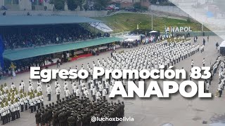 Acto de graduación de la Promoción 83 de la ANAPOL [upl. by Wolliw888]