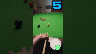 Snooker Countdown Fail ❌ GoPro Headcam POV [upl. by Jackquelin]