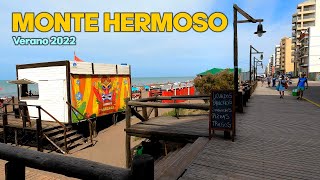 Paseando por MONTE HERMOSO Walking Tour  Verano 2022 [upl. by Laehcor]