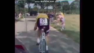 Tour de France 1977  Etape 20  Bernard Thevenet gagne le chrono de Dijon [upl. by Medlin964]