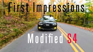 400AWHP B85 Audi S4  ReviewFirst Impressions [upl. by Tterb]