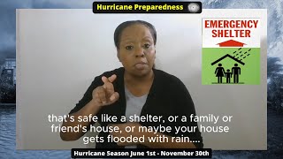 Deaf Emergency Information  Hurricane Beryl  Bajan Deaf Community [upl. by Ennahteb987]