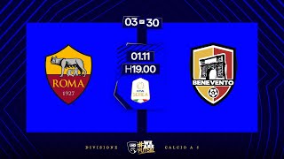 Roma 1927GG Team Wear Benevento 5 41  3ª giornata  Serie A 20242025 [upl. by Honig]