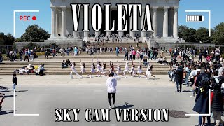 KPOP IN PUBLIC SKY CAM IZONE 아이즈원  Violeta Dance Cover by KONNECT DMV  Washington DC [upl. by Regnij]