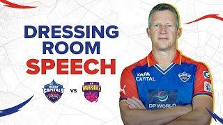 Delhi Capitals Dressing Room Speech I DC v UPW  WPL 2024 [upl. by Ahsiuqram]