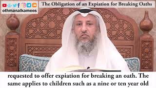 20  The Obligation of an Expiation for Breaking Oaths [upl. by Ingeborg]