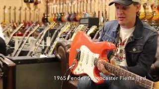 Show and Tell with Joe Bonamassas 1965 Fender Stratocaster at Normans Rare Guitars [upl. by Tayib]