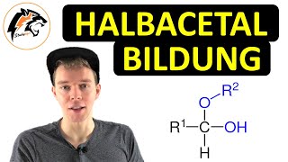 HALBACETALBILDUNG Reaktionsmechanismus  Chemie Tutorial [upl. by Laetitia]