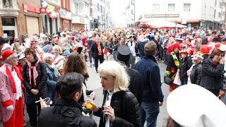 Weiberfastnacht 2019 Weiberfastnachtszug Jan und Griet [upl. by Enihpesoj]