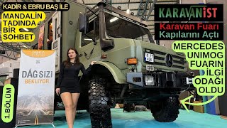 KARAVANÄ°ST KARAVAN KAMP VE OUTDOOR FUARI 4 KEZ KAPILARINI AÃ‡TI BÄ°R Ã‡OK FÄ°RMA FUARDA YERÄ°NÄ° ALDI [upl. by Erodavlas]