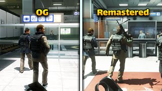 Tiny Changes amp Cool Details in MW2 OG vs REMASTERED  No Russian Mission  PART 3 [upl. by Tertius535]