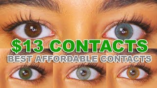 NEW 13 SIESTA CONTACTS  Siesta Pearl amp Siesta Romance  Try On Review  Discount Code [upl. by Ardekahs900]