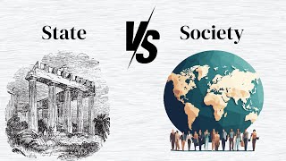 Difference between State and Society  Political Science [upl. by Eisnil748]