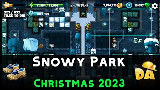 Snowy Park  Christmas 2023 5  Diggys Adventure [upl. by Aliemaj]