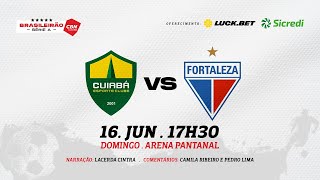 CUIABÁ X FORTALEZA AO VIVO  BRASILEIRÃO SÉRIE A 2024  9ª RODADA [upl. by Yuhas821]