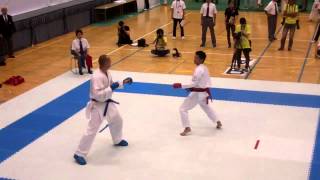 Itosu ryu World championships Team Kumite Denmark 2 [upl. by Irma]