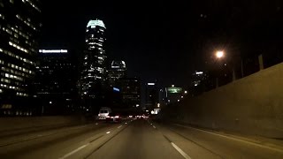 Downtown Los Angeles Freeways at Night [upl. by Trotter]