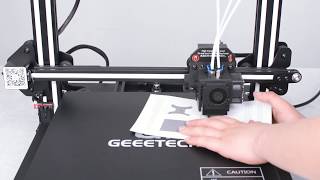 GEEETECH A30T 3D Printer Unbox Setup and Print [upl. by Aliban859]