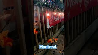 Montreal is getting ready for Christmas montrealtourism christmas 2024 outofsyllabus travel [upl. by Zischke703]