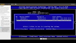 623  Prepare Disks for Install SETTING UP RAID ARRAYS [upl. by Nennerb]