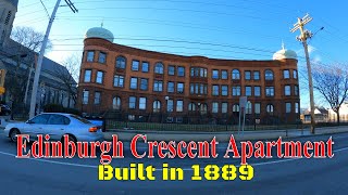 Edinburgh Crescent Apartment Bridgeport CT built in 1889 [upl. by Jarrow]