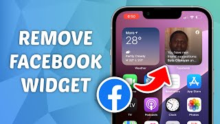 How to Remove Facebook from Stack Widget on iPhone [upl. by Matthaus763]