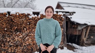 LIFE in the Mountains of Ukraine Cooking traditional borscht [upl. by Taran]