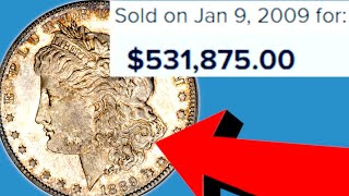 Top 10 Most Valuable Silver Morgan Dollar Coins [upl. by Ynavoeg]