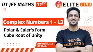 Complex numbers 1 Class 11  Lecture 3  JEE Main  JEE Advanced Arvind Kalia Sir Vedantu [upl. by Ellerud408]