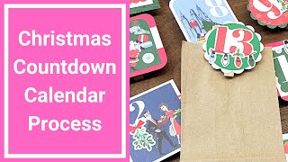 Christmas Countdown Calendars Two Ways  Process Video  Great for Gifts and Craft Shows [upl. by Zina417]