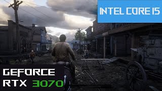 Red Dead Redemption 2 RTX 3070 FPS TEST  i5 12400f Benchmark All Settings 1080p [upl. by Airreis]