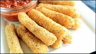 Homemade Mozzarella Sticks [upl. by Gyasi945]