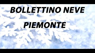 Bollettino Neve PIEMONTE 12 aprile 2024 [upl. by Yenetruoc436]