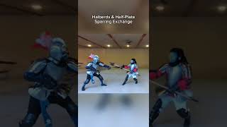 Halberds amp HalfPlate Sparring Exchange [upl. by Amitarp]