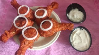 😋tasty chicken Leg Fry recipeHow to make chicken Leg piece Fry recipehome made Ammi ke recipe 🙂 [upl. by Elephus]