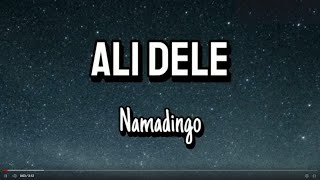 NamadingoALIDELE [upl. by Geier]