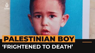 Palestinian boy ‘frightened to death’ by Israeli soldiers  Al Jazeera Newsfeed [upl. by Celka]