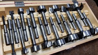 Harbor Freight Forstner Bit Set Review [upl. by Okiman]