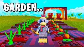 The Perfect Garden System in LEGO Fortnite [upl. by Russell]