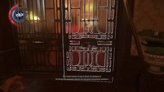 Dishonored 2  The Clockwork Mansion Reach Assessment Chamber Spiritual Pool Bonecharm Location [upl. by Finlay]