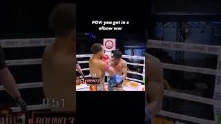 Elbow WAR boxing muaythaithailand thaifighter martialarts [upl. by Steen]