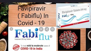 Favipiravir Fabiflu Mechanism of action Indication Adverse effects Fabiflu in Corona Positive [upl. by Yllom]