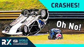 ULTIMATE RALLYCROSS CRASH COMPILATION Best Crashes Of World RX [upl. by Annala]