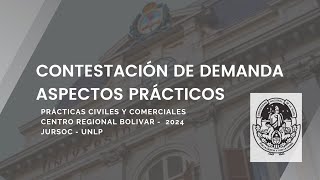 Contestación de demanda Aspectos prácticos [upl. by Noreen]