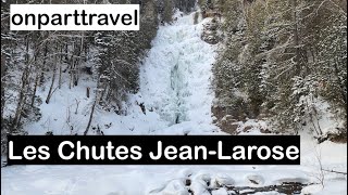 Québec Rando Les Chutes JeanLarose Sentier Mestachibo Mont SainteAnne Québec [upl. by Nussbaum]