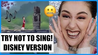 TRY NOT TO SING ALONG DISNEY VERSION  ABSOLUTE TORTURE [upl. by Alwyn]