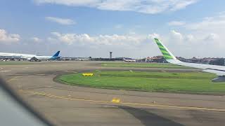 Full View CITILINK Takeoff from CGK Terminal 3 Ultimate  Window Seat Flight  4K [upl. by Donough]