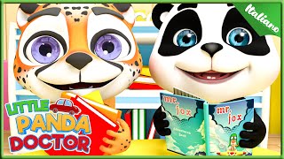 Storie nel Libro  Filastrocche per bambini e ragazzi  Little Panda Doctor 74 [upl. by Sammer]