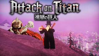 Playing Attack On Titan OP4  Red Swan on Flute Roblox [upl. by Dusen]